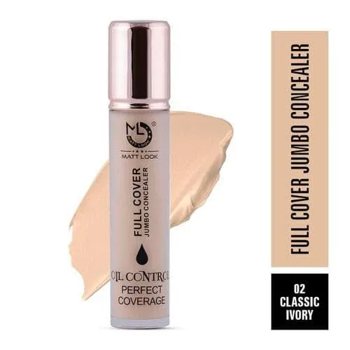 MATT Look Full Cover Oil Control Jumbo Concealer 02 Classic Ivory