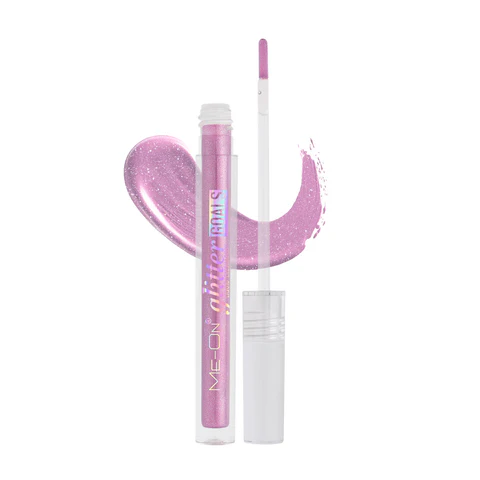 ME-ON Glitter Goals Liquid Eyeshadow – (07 Nebula) High-Impact, Quick-Dry Sparkle